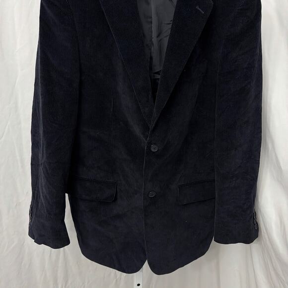 Saddlebred Corduroy Sport Coat Mens Size 40R Two Button - Picture 7 of 11